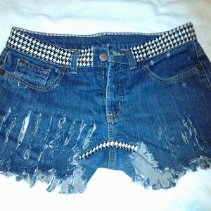 Blue Jean Shorts